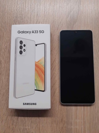 Zdjęcie oferty: SAMSUNG GALAXY A33 5G 6/128GB BIAŁY