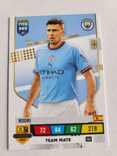 Zdjęcie oferty: FIFA 365 2023 Team Mate Rodri 107