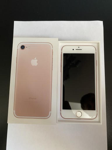 Zdjęcie oferty: iPhone 7 złoty róż 32GB 73% bateria