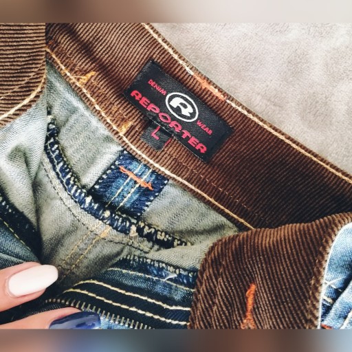 Zdjęcie oferty: Spódnica Jeans REPORTER NOWA r. 40 L - 42 XL 