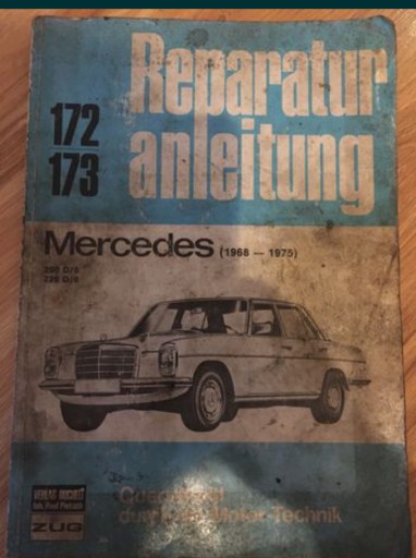 Zdjęcie oferty: Mercedes-Benz 200 D/8 & 220 D/8 typ W115 Bucheli