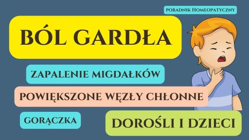 Zdjęcie oferty: ANGINA, zapalenie MIGDAŁKÓW, ból USZU, GARDŁA inne