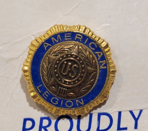 Zdjęcie oferty: Odznaka US American Legion powlekana złotem