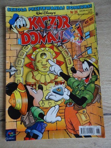 Zdjęcie oferty: DISNEY__ KOMIKS KACZOR DONALD__ nr  26/2000