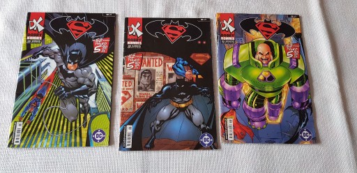 Zdjęcie oferty: Batman i Superman DK Dobry Komiks komplet 3 części