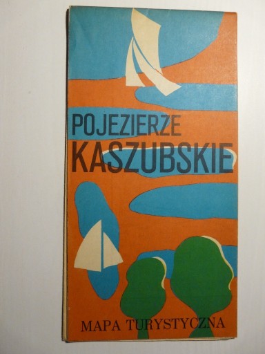 Zdjęcie oferty: Pojezierze Kaszubskie mapa rok 1973