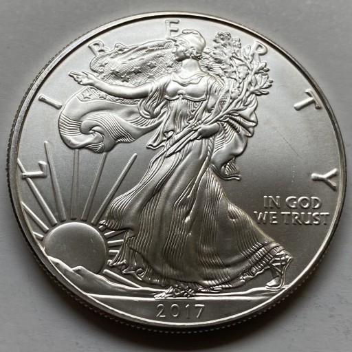 Zdjęcie oferty: USA Amerykanski Orzel ASE 2017 1oz srebro Ag999 