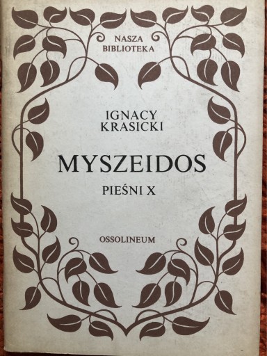 Zdjęcie oferty: Myszeidos Ignacy Krasicki