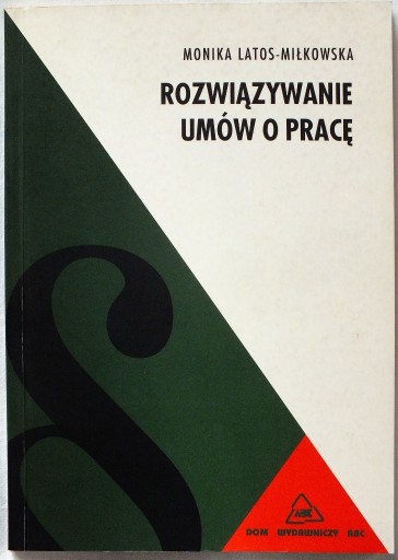 Zdjęcie oferty: ROZWIĄZYWANIE UMÓW O PRACĘ