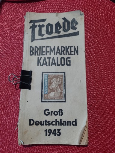 Zdjęcie oferty: Katalog Znaczków Niemcy 1943 Froede Rzecha 