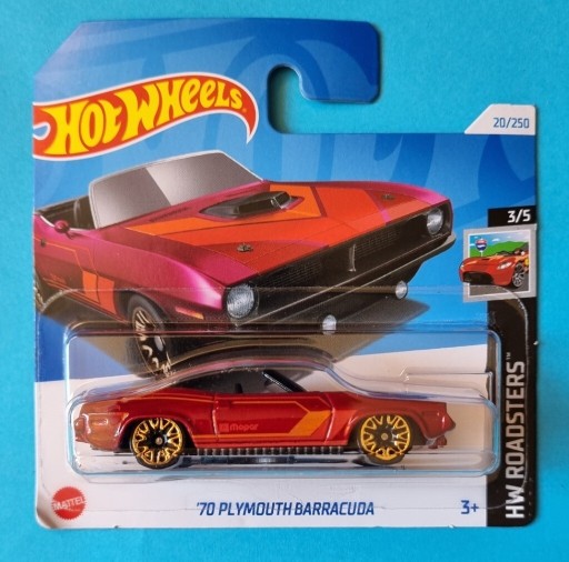 Zdjęcie oferty: Hot Wheels 70 PLYMOUTH BARRACUDA 