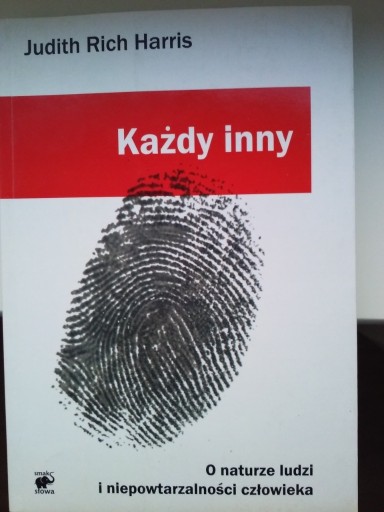 Zdjęcie oferty: Każdy inny Judith Rich Harris