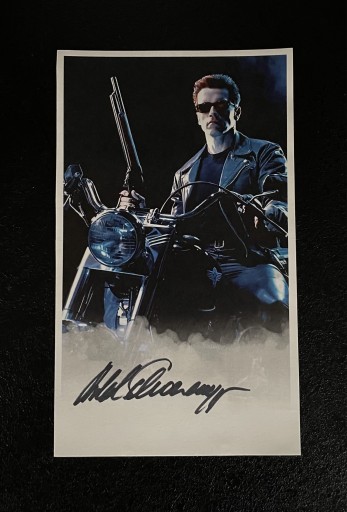 Zdjęcie oferty: Arnold Schwarzenegger - oryginalny autograf! 