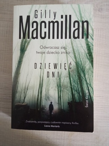 Zdjęcie oferty: Gilly Macmillan- Dziewięć dni