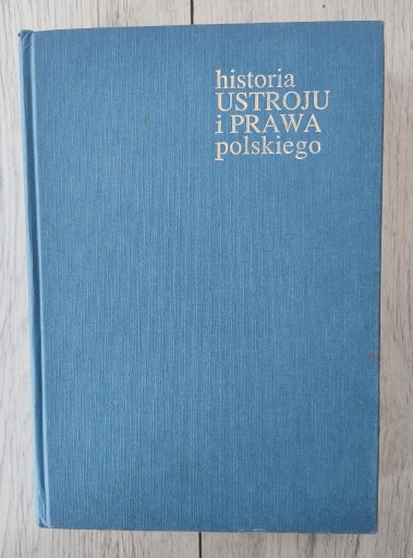 Zdjęcie oferty: Historia ustroju i prawa polskiego Bardach