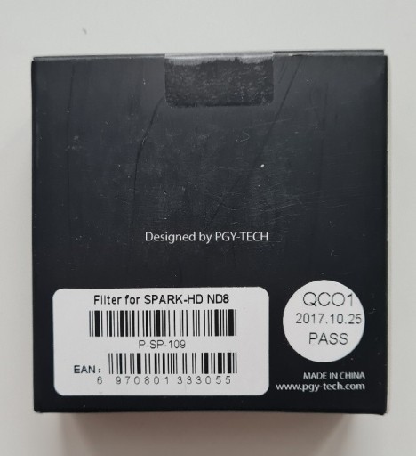 Zdjęcie oferty: PGYTECH FILTR HD ND8 do DJI Spark P-SP-109