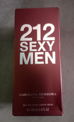 Zdjęcie oferty: Perfumy męskie 212 Sexy MEN C. Herrera 100ml