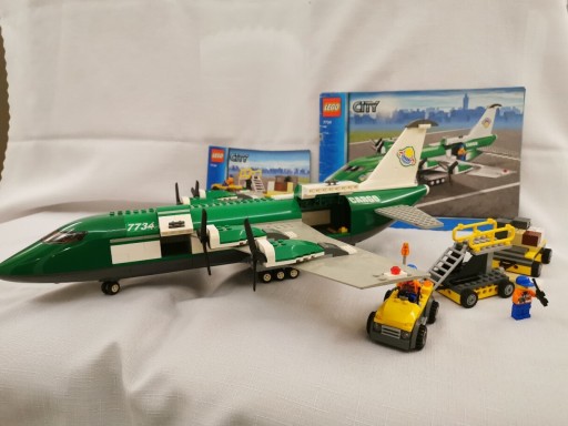 Zdjęcie oferty: Zestaw LEGO 7734 Samolot transportowy Cargo 