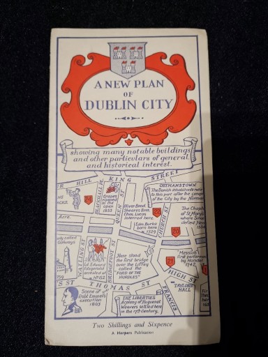 Zdjęcie oferty: A new plan of Dublin city