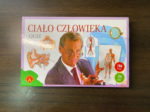 Zdjęcie oferty: Ciało człowieka quiz - Gra planszowa