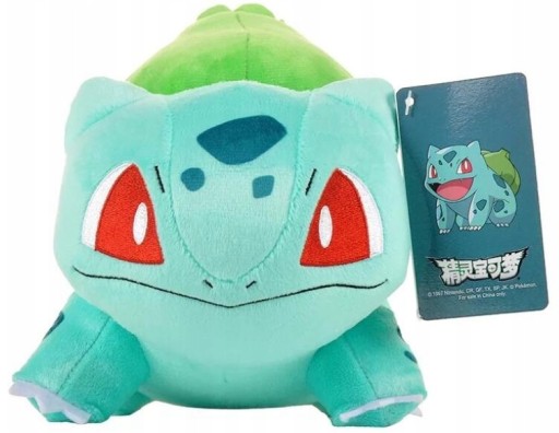 Zdjęcie oferty: POKEMON PLUSZAK BULBASAUR MASKOTKA 20 CM PROMOCJA!