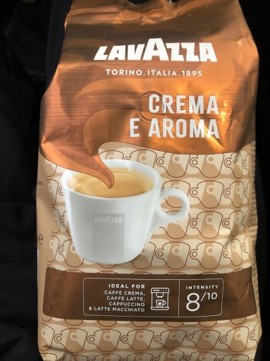 Zdjęcie oferty: LAVAZZA Crema e Aroma -1 kg -ziarnista -oryginalna