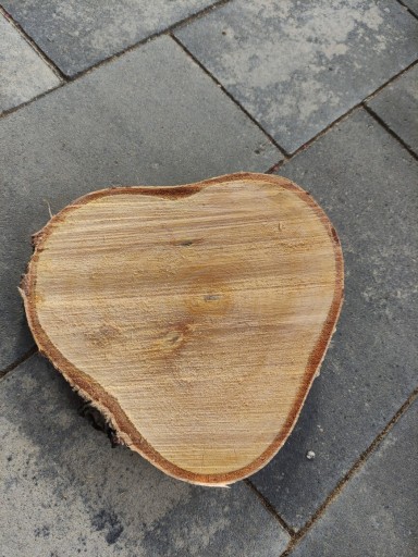 Zdjęcie oferty: Krążki brzozowe plastry drewna brzozy serce 