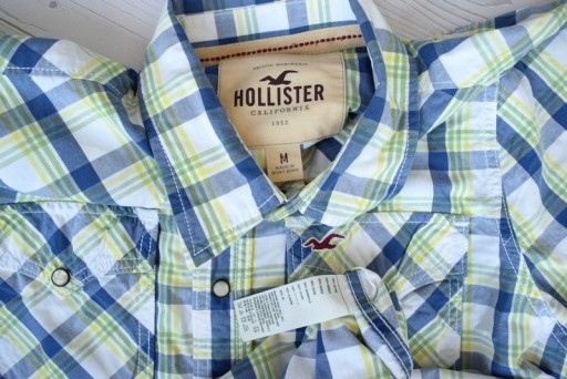 Zdjęcie oferty: Koszula Męska na Krótki Rękaw HOLLISTER Roz.M