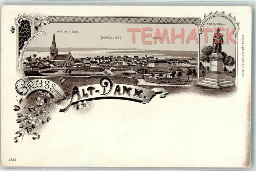 Zdjęcie oferty: SZCZECIN Stettin Dąbie Altdamm 1898