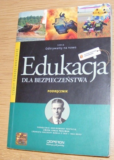 Zdjęcie oferty: EDUKACJA DLA BEZPIECZEŃSTWA GONIEWICZ NOWAK-KOWAL 