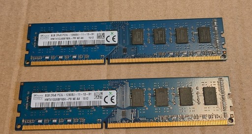 Zdjęcie oferty: Ram DDR3 16GB (2x8) SK HYNIX