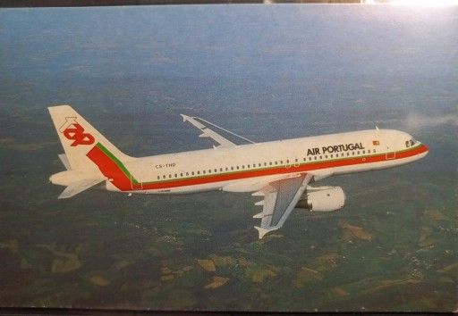 Zdjęcie oferty: Pocztówka TAP Air Portugal Airbus A320-200