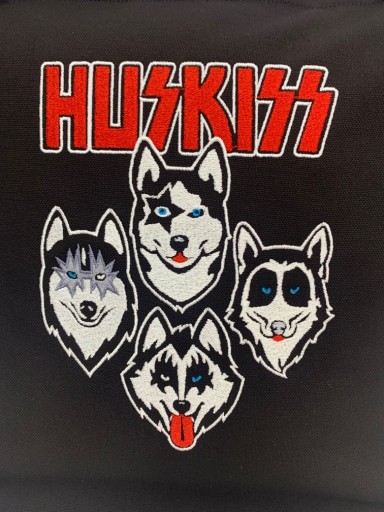 Zdjęcie oferty: Haft,husky,panel45x45,bawełna