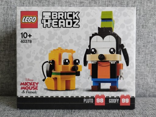 Zdjęcie oferty: LEGO 40378 BrickHeadz Goofy i Pluto Disney prezent