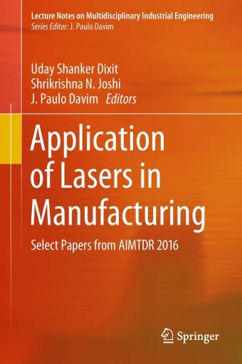 Zdjęcie oferty: Application of Lasers in Manufacturing