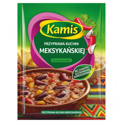 Zdjęcie oferty: Przyprawa Kuchni Meksykańskiej Kamis 25g