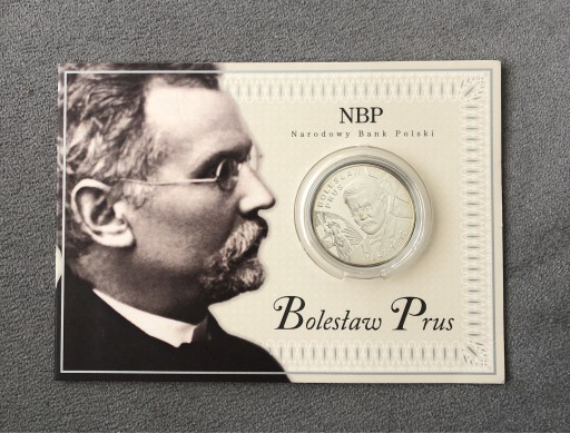 Zdjęcie oferty: Moneta Kolekcjonerska 10 zł Bolesław Prus NBP