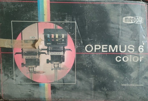 Zdjęcie oferty: Powiekszalnik Meopta Opemus 6 color zestaw