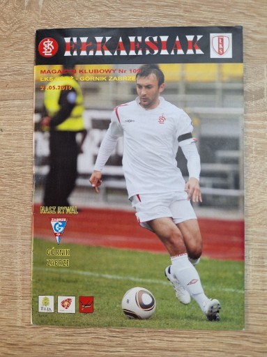 Zdjęcie oferty: ŁKS Łódź - Górnik Zabrze 21.05.2010 program meczowy 