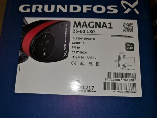 Zdjęcie oferty: pompa Magna1  25 60 Grundfos
