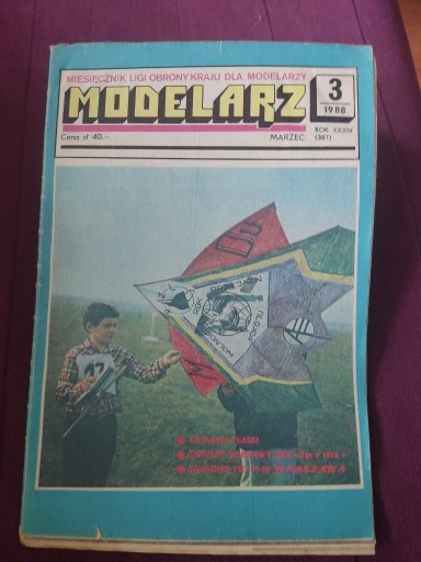 Zdjęcie oferty: Czasopismo Modelarz 3/1988