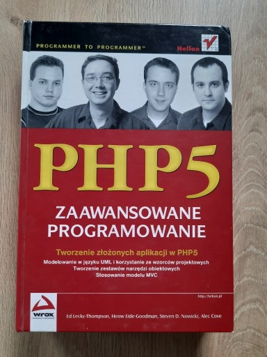 Zdjęcie oferty: Lecky-Thompson i in. - PHP 5 