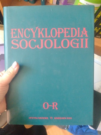 Zdjęcie oferty: Encyklopedia socjologia