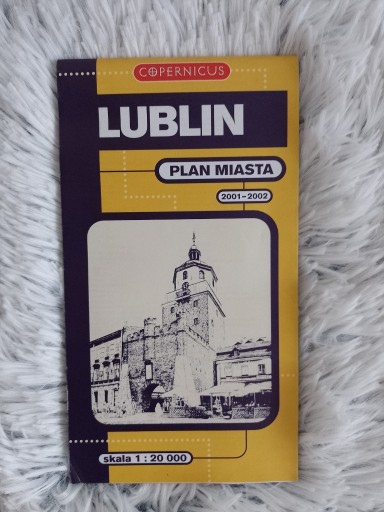 Zdjęcie oferty: Lublin plan miasta 2001-2002