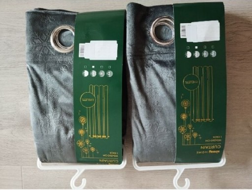 Zdjęcie oferty: 2 zasłony SINSAY w śnieżynki na przelotkach 2x zasłona świąteczna zimowa 