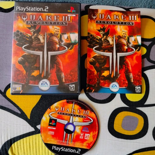 Zdjęcie oferty: QUAKE III REVOLUTION - Gra na PS 2 Stan BDB+