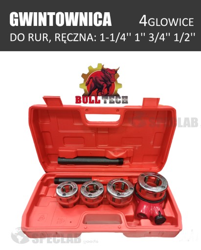 Zdjęcie oferty: GWINTOWNICA 4 EL. 1/2"-1,1/4"