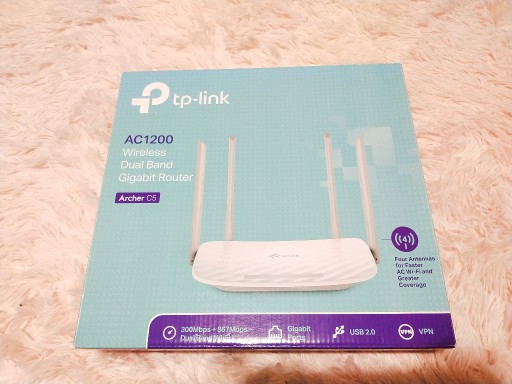 Zdjęcie oferty: Router TP-LINK AC1200 Archer C5 VPN Gigabit Router