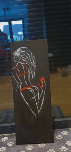 Zdjęcie oferty: Obrazy 30cmx 70cm . Malowane ręcznie na  płótnie akrylem 