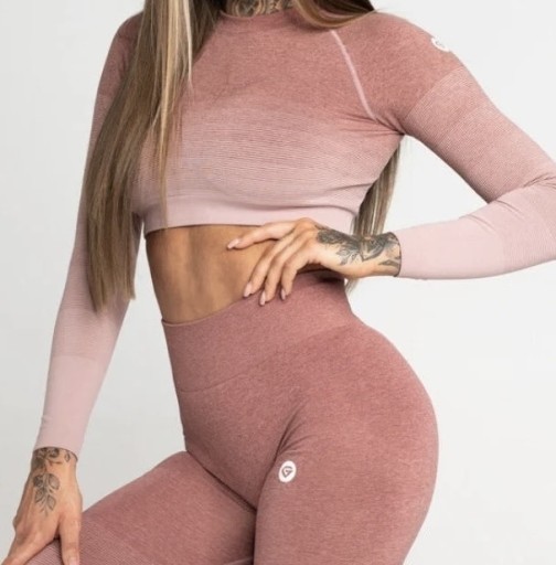 Zdjęcie oferty: Gym Glamour Ombre Rashguard r. M różowy